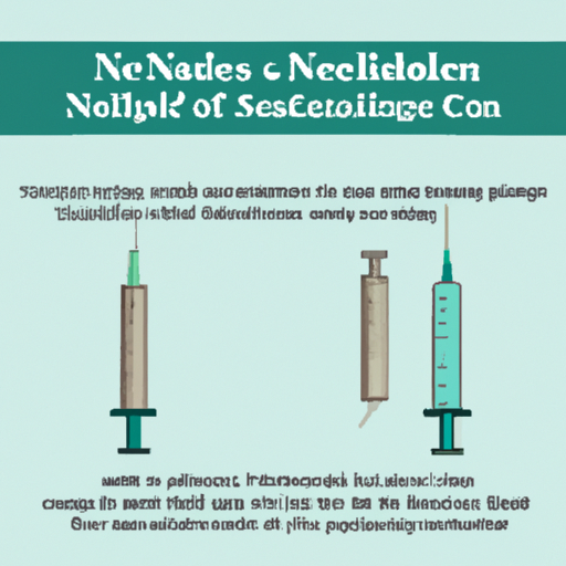 An infographic detailing the cost comparison between traditional needle injections and needleless injections